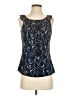 Calvin Klein Blue Sleeveless Blouse Size S - photo 1