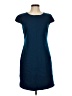Beth Bowley Solid Blue Casual Dress Size 6 - photo 1