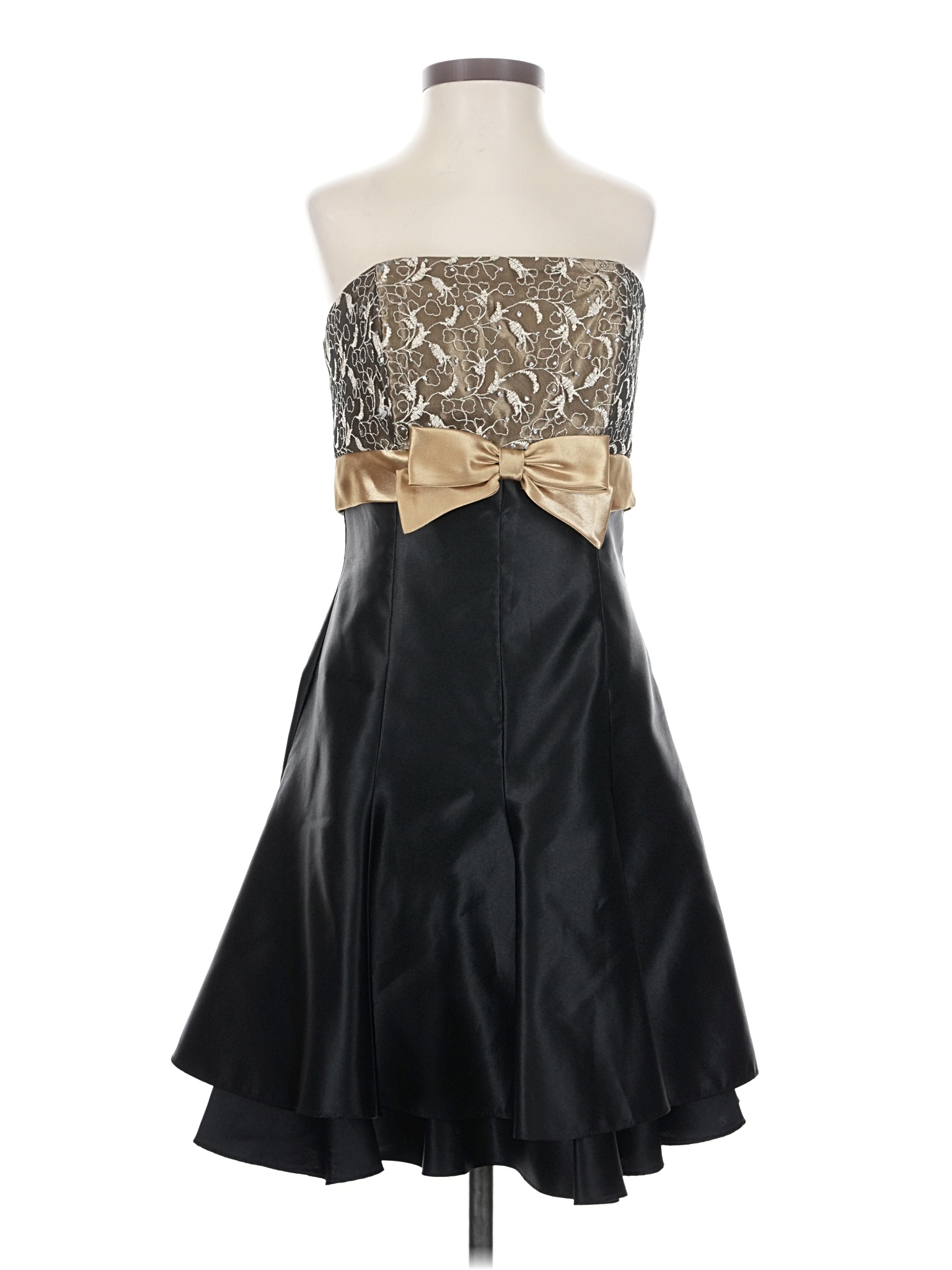 green emerald velvet dress Y2K Jessica McClintock Gold Sequin Floral Short Formal Dress