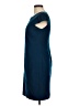 Beth Bowley Solid Blue Casual Dress Size 6 - photo 5
