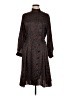 Talbots 100% Polyester Paisley Black Cocktail Dress Size 8 - photo 1