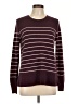 Gap Stripes Burgundy Pullover Sweater Size L - photo 1