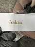 AaKaa Tan Cocktail Dress Size L - photo 8