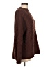Fashion Brown Pullover Sweater Size M - photo 4