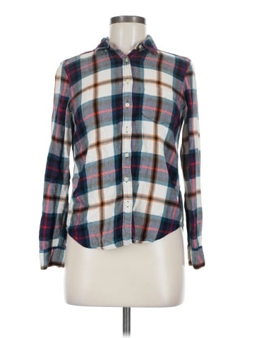 Aeropostale Long Sleeve Button-Down Shirt (view 1)