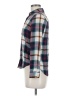 Aeropostale Plaid Blue Long Sleeve Button-Down Shirt Size M - photo 5