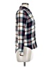 Aeropostale Plaid Blue Long Sleeve Button-Down Shirt Size M - photo 4