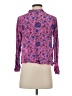 MNG 100% Viscose Pink Long Sleeve Blouse Size 2 - photo 2