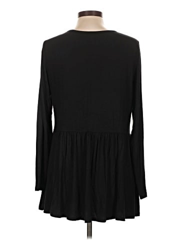 Tickled Teal Long Sleeve Top (view 2)