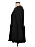 Tickled Teal Black Long Sleeve Top Size L - photo 5
