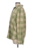 Casa Cabana Checkered-gingham Green Long Sleeve Blouse Size L - photo 5