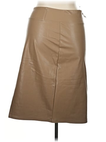 Laundry by Shelli Segal Faux Leather Skirt (view 2)
