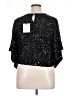 ALLSAINTS 100% Polyester Black 3/4 Sleeve Blouse Size 12 - photo 2
