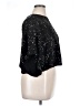ALLSAINTS 100% Polyester Black 3/4 Sleeve Blouse Size 12 - photo 4