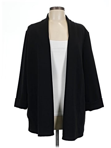 Black Label by Evan Picone Coat (view 1)