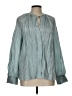 Vince. Teal Long Sleeve Blouse Size L - photo 1