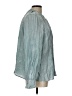 Vince. Teal Long Sleeve Blouse Size L - photo 4