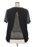 MICHAEL Michael Kors Black Short Sleeve Top Size XXL - photo 2