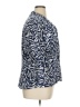 DressBarn Print Blue Blazer Size 1X - photo 4
