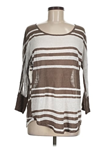 360 Sweater 3/4 Sleeve Top (view 1)