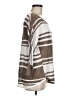 360 Sweater 100% Linen Brown 3/4 Sleeve Top Size M - photo 4