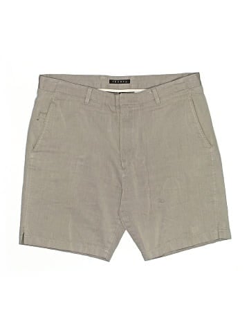Theory Khaki Shorts (view 1)