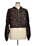 Yitty Animal Print Brown Jacket Size 1X - photo 1