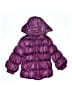 Baby Gap 100% Polyester Hearts Purple Snow Jacket Size 3T - photo 1