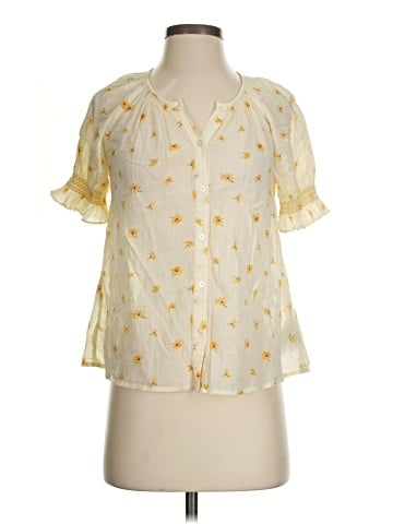 Madewell Short Sleeve Blouse (view 1)