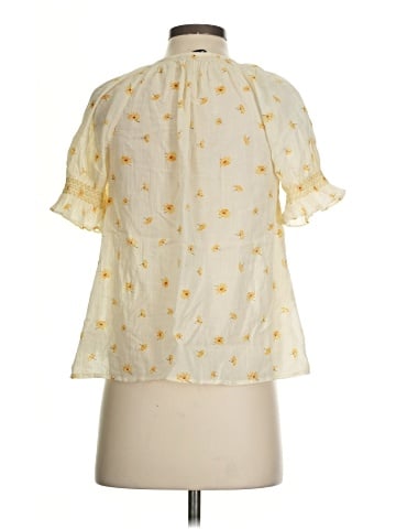 Madewell Short Sleeve Blouse (view 2)