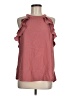 Soho 100% Polyester Pink Sleeveless Blouse Size M - photo 1