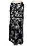 Unbranded Paisley Black Formal Skirt Size L - photo 1