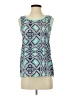 Blue Rain 100% Polyester Teal Tank Top Size S - photo 1