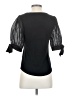 Gap Black 3/4 Sleeve Top Size S - photo 2
