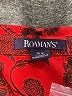 Roaman's Print Red Long Sleeve Button-Down Shirt Size 30 - photo 7