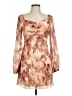 Sincerely Jules 100% Polyester Tie-dye Tan Cocktail Dress Size L - photo 1