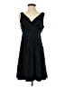 Lands' End Solid Black Cocktail Dress Size S - photo 1
