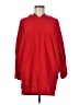 Rainbow 100% Cotton Red Poncho One size - photo 1
