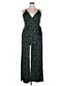 Kaileigh Polka Dots Green Jumpsuit Size XXL - photo 1