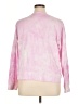 J.Crew 100% Cotton Tie-dye Pink Pullover Sweater Size XL - photo 2