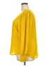 Ann Taylor LOFT 100% Polyester Yellow 3/4 Sleeve Blouse Size XXL - photo 5
