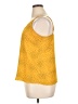 Socialite 100% Polyester Yellow Sleeveless Blouse Size XL - photo 5