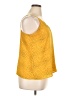 Socialite 100% Polyester Yellow Sleeveless Blouse Size XL - photo 4