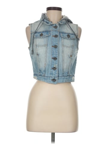 Ci Sono Denim Vest (view 1)