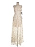 Xscape 100% Polyester Ivory Cocktail Dress Size 6 - photo 1