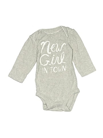 Baby B'gosh Long Sleeve Onesie (view 1)