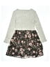 OshKosh B'gosh Floral Gray Dress Size 8 - photo 2