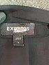 Express 100% Polyester Solid Black Long Sleeve Blouse Size S - photo 7
