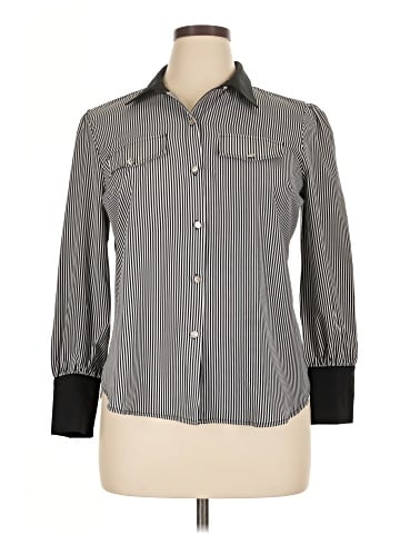 NY Collection Long Sleeve Blouse (view 1)