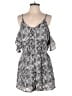 Davi & Dani 100% Polyester Paisley Silver Romper Size M - photo 1